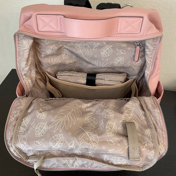 Pink twelve little Peek-a-Boo backpack diaper bag - Picture 9 of 10
